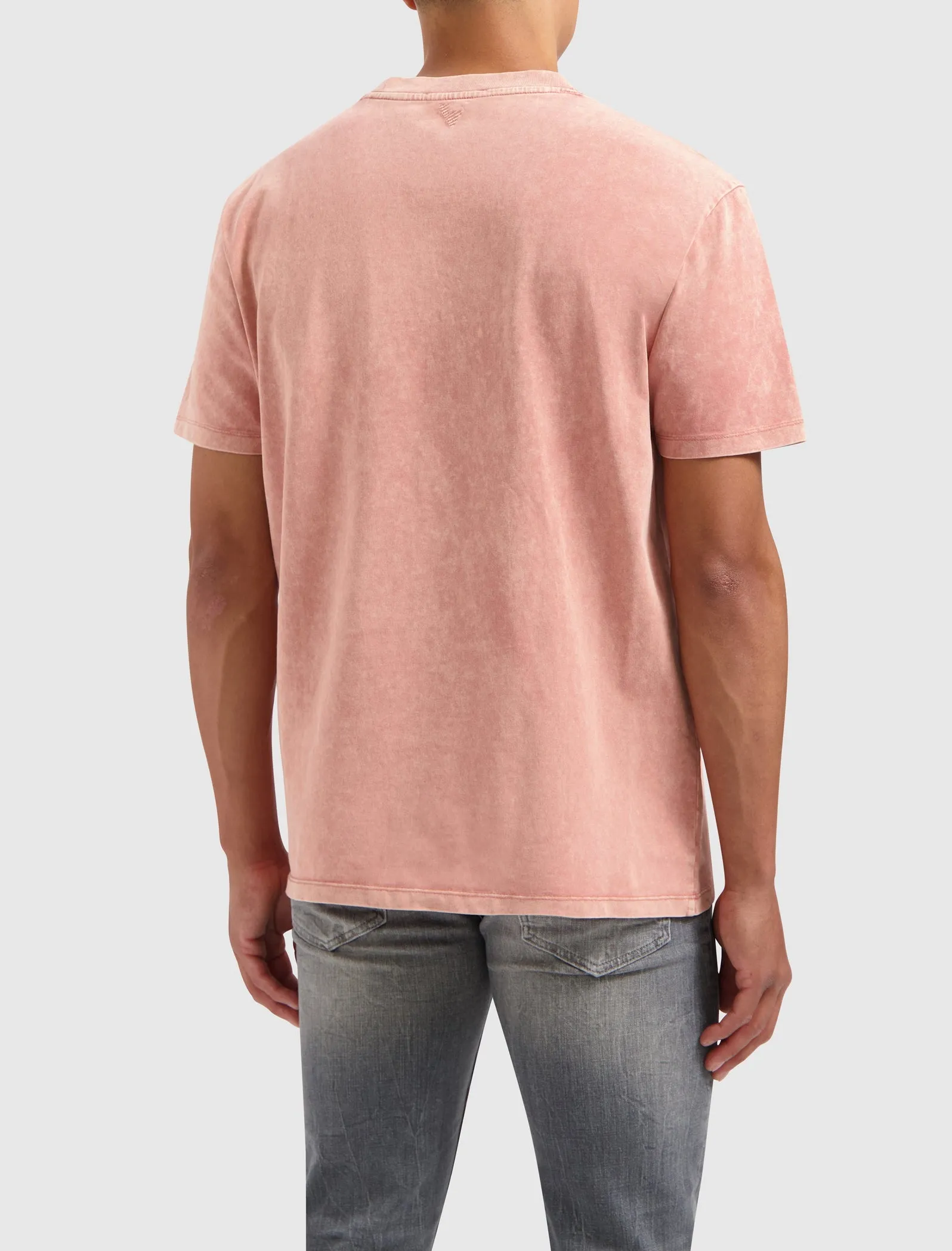 Acid Sideline Wordmark T-shirt | Dark Peach