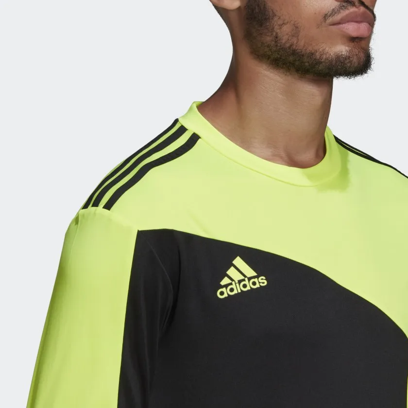 adidas Squadra Goalkeeper Shirt- Fluro Yellow/Black