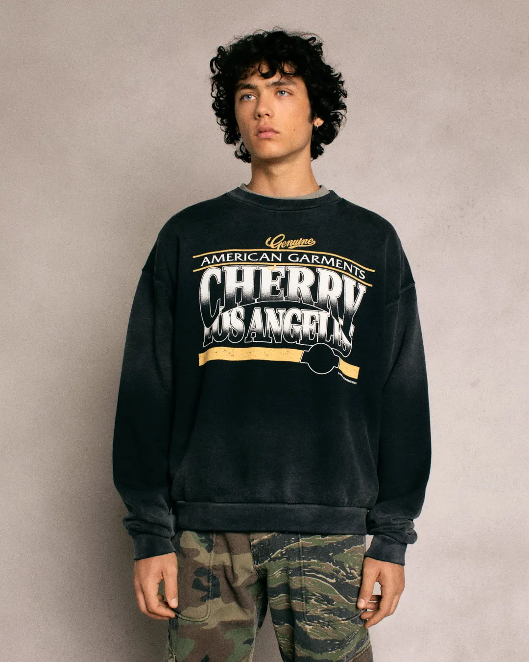 American Garments Crewneck (Vintage Black)