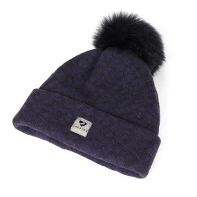 Aubrion Fleece Lined Bobble Hat - Ink