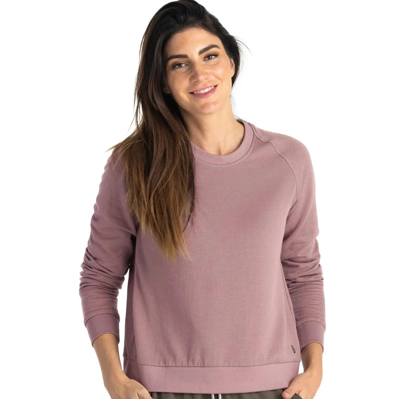 Bamboo Lightweight Fleece Crew