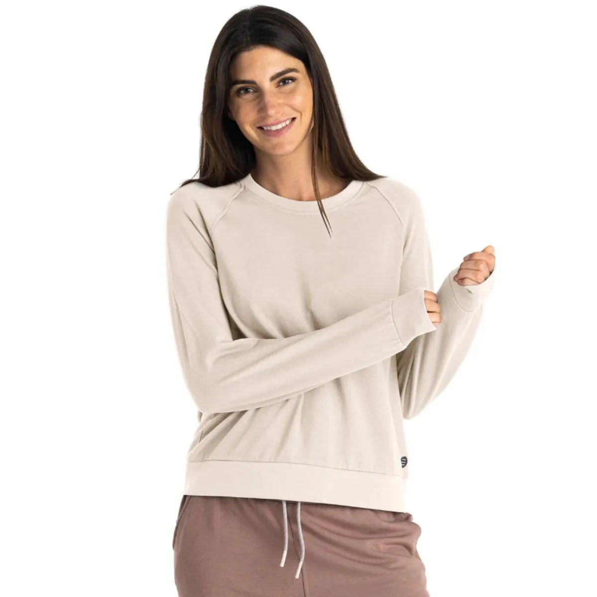 Bamboo Lightweight Fleece Crew