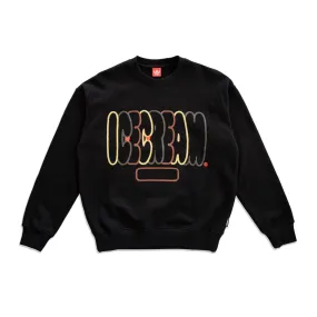 BBC Ice Cream Camo Letters LS Crewneck