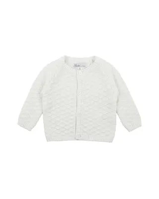 Bebe Albert Textured Cardigan Cloud