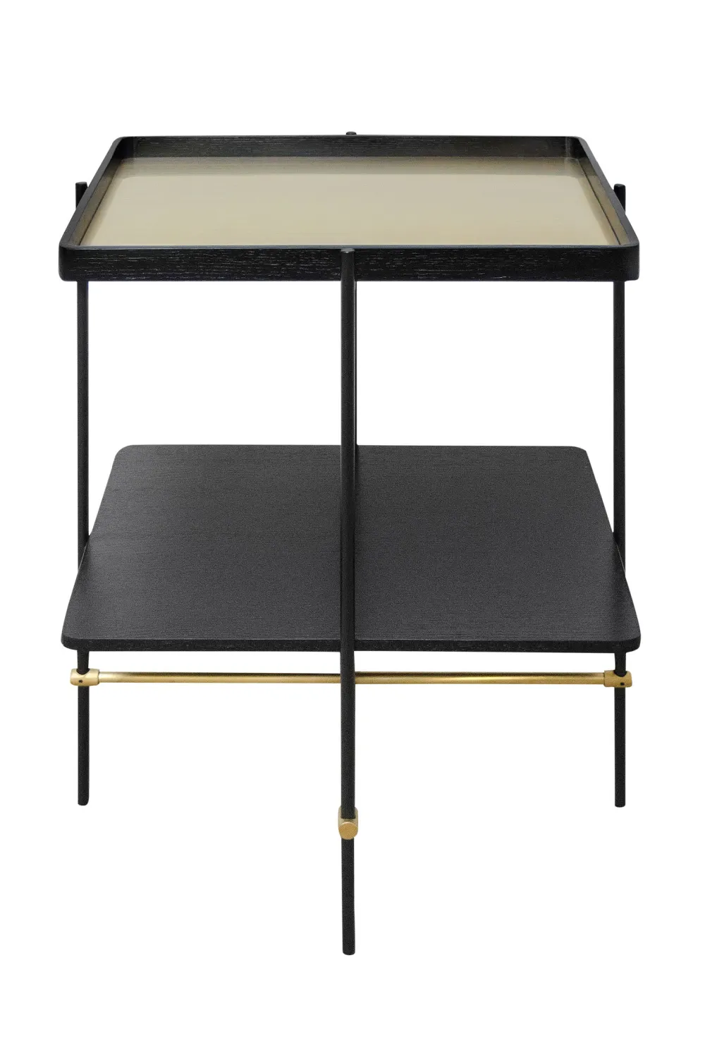 Black 2-Layer Occasional Table | Versmissen Highline