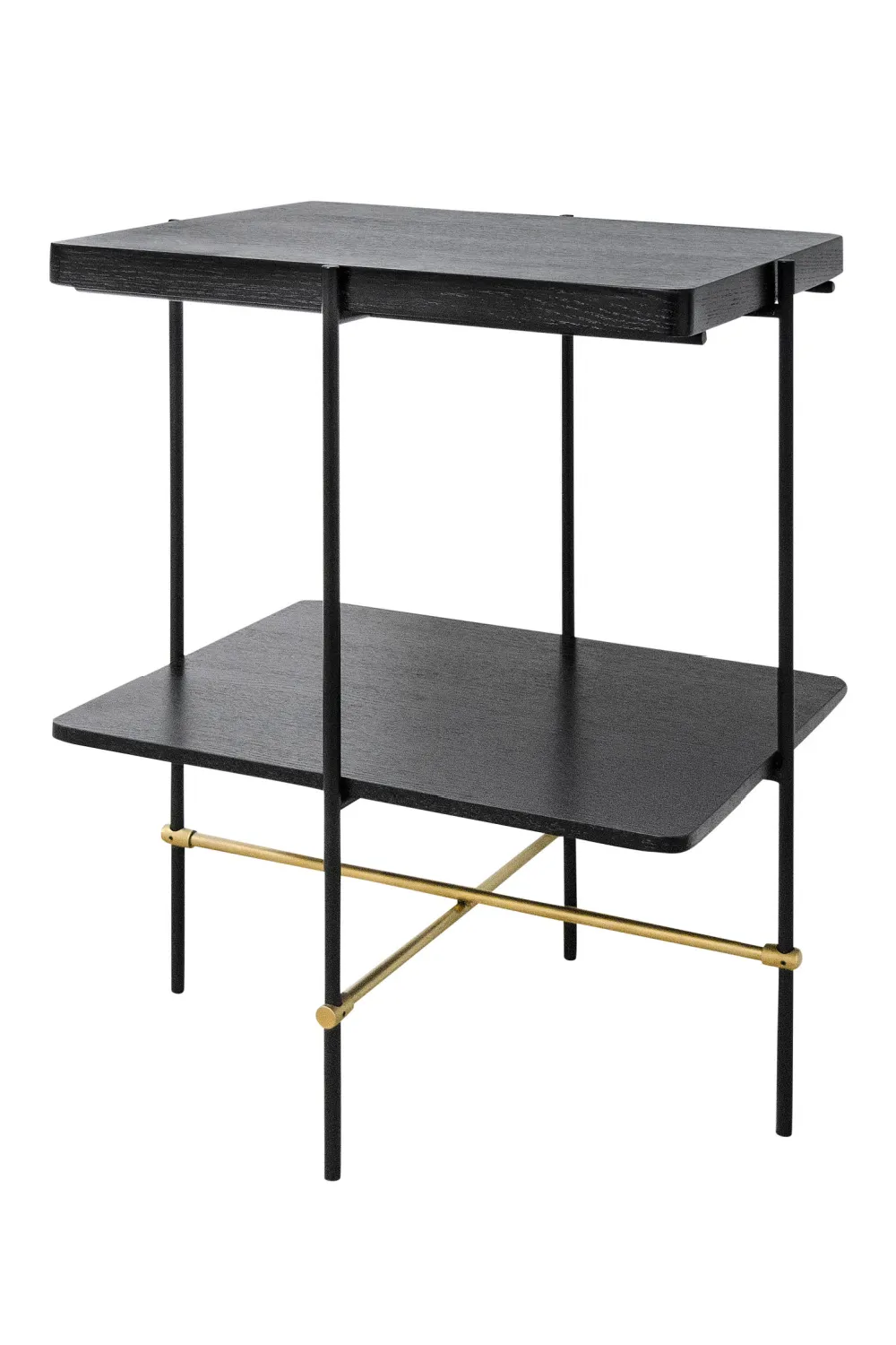 Black 2-Layer Occasional Table | Versmissen Highline