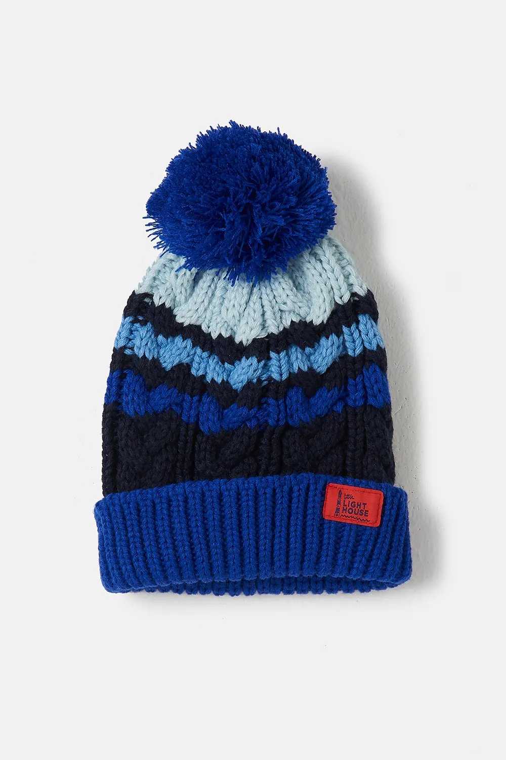 Bobbie Bobble Hat - Blue Navy