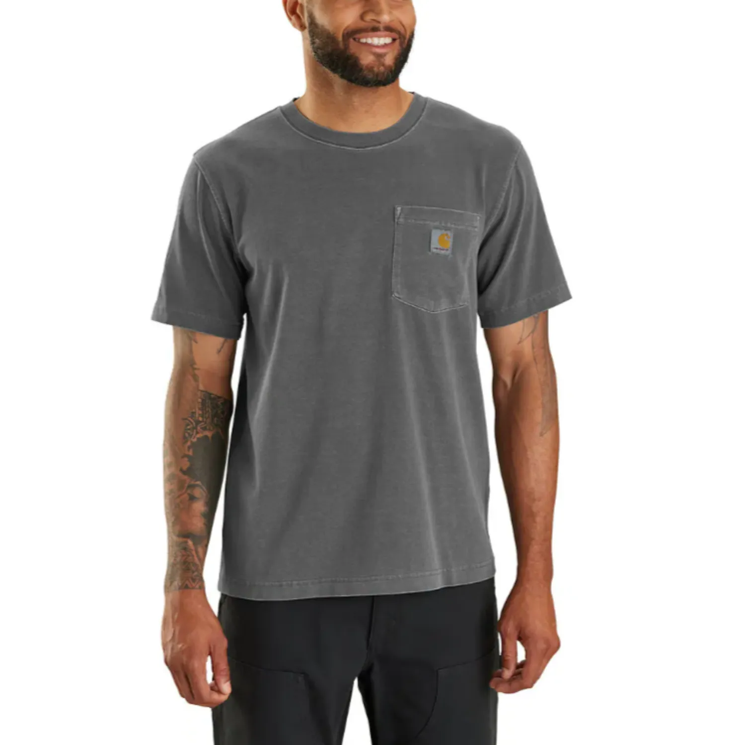 Carhartt Men's Re-Engineered Garment Dyed Pocket Short Sleeve T-Shirt