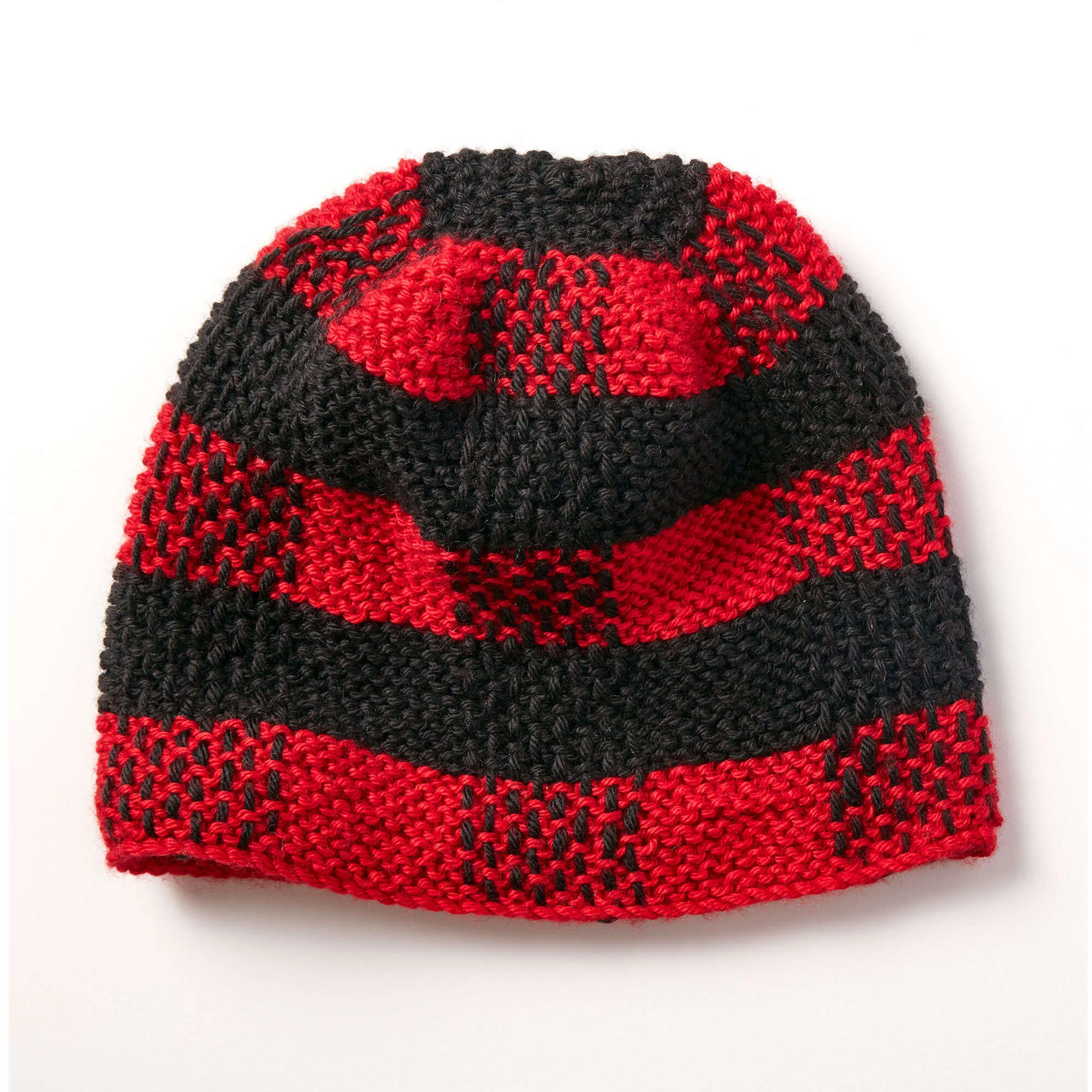 Caron Knit Lumberjack Beanie