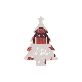 Christmas Decorations CHRISTMAS JUMPER- Wooden Xmas Tree And Fridge Magnet