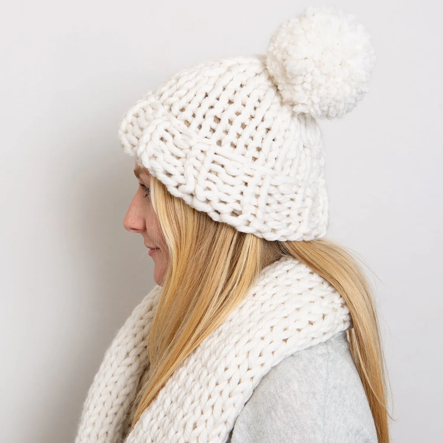 Chunky Hat Knitting Kit