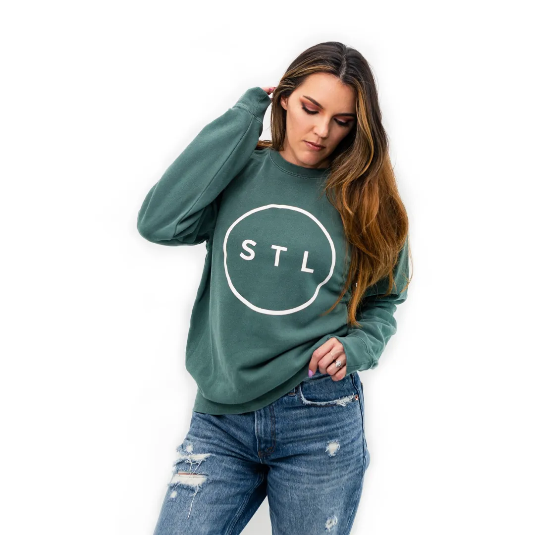 City Circle Pigment Crewneck