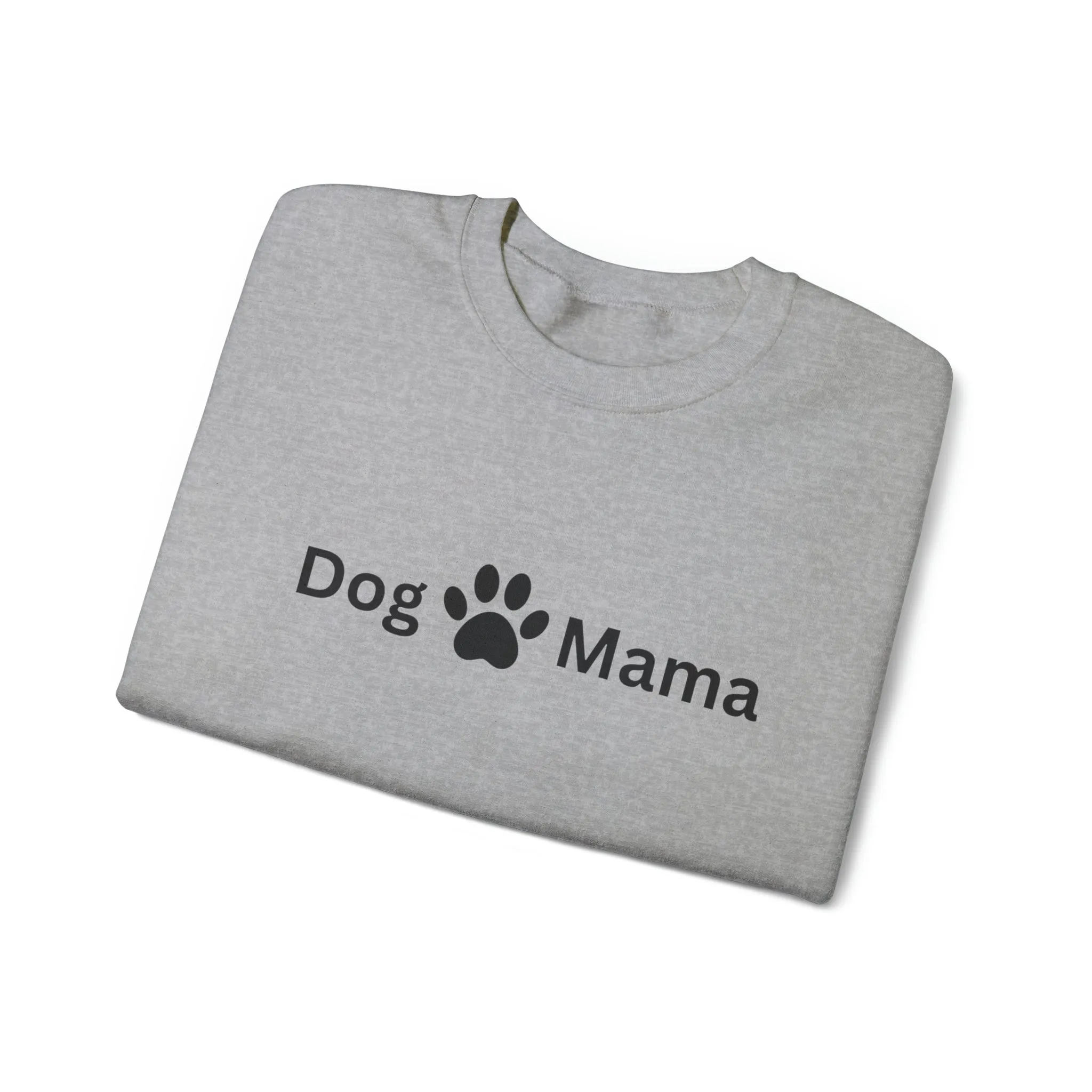 Comfy Custom Dog Mama Crewneck Sweatshirt – Personalized Dog Lover Gift, Cozy Dog Mom Apparel