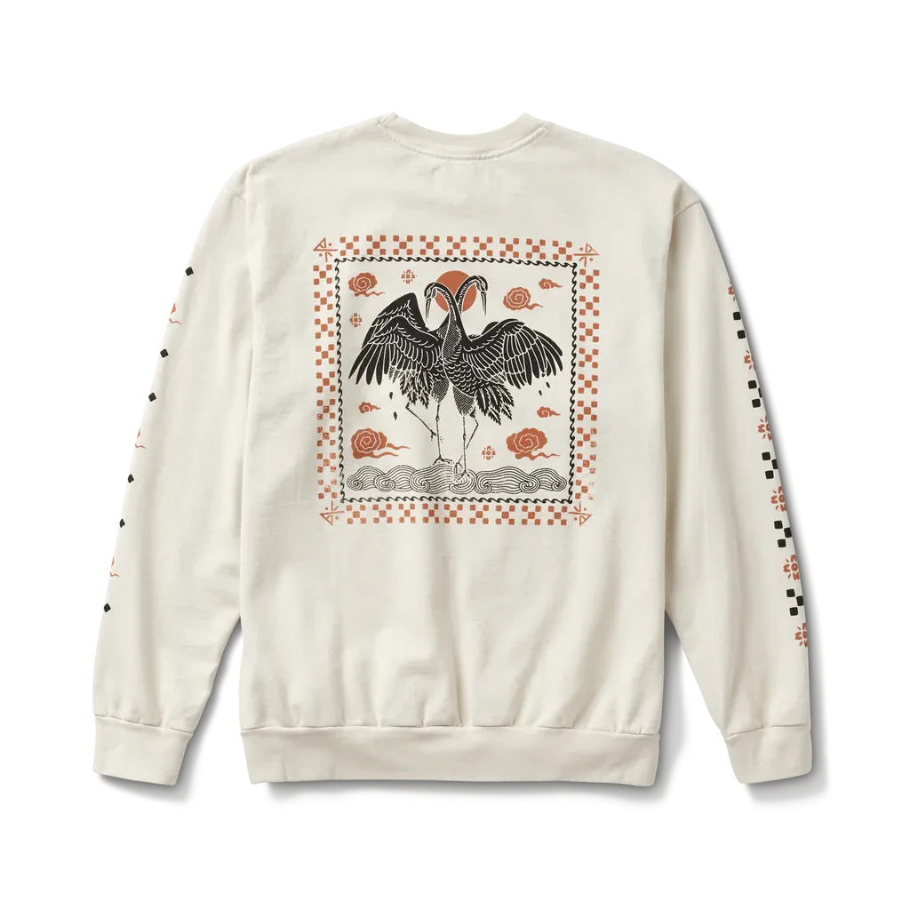 Cranes Fleece Crew