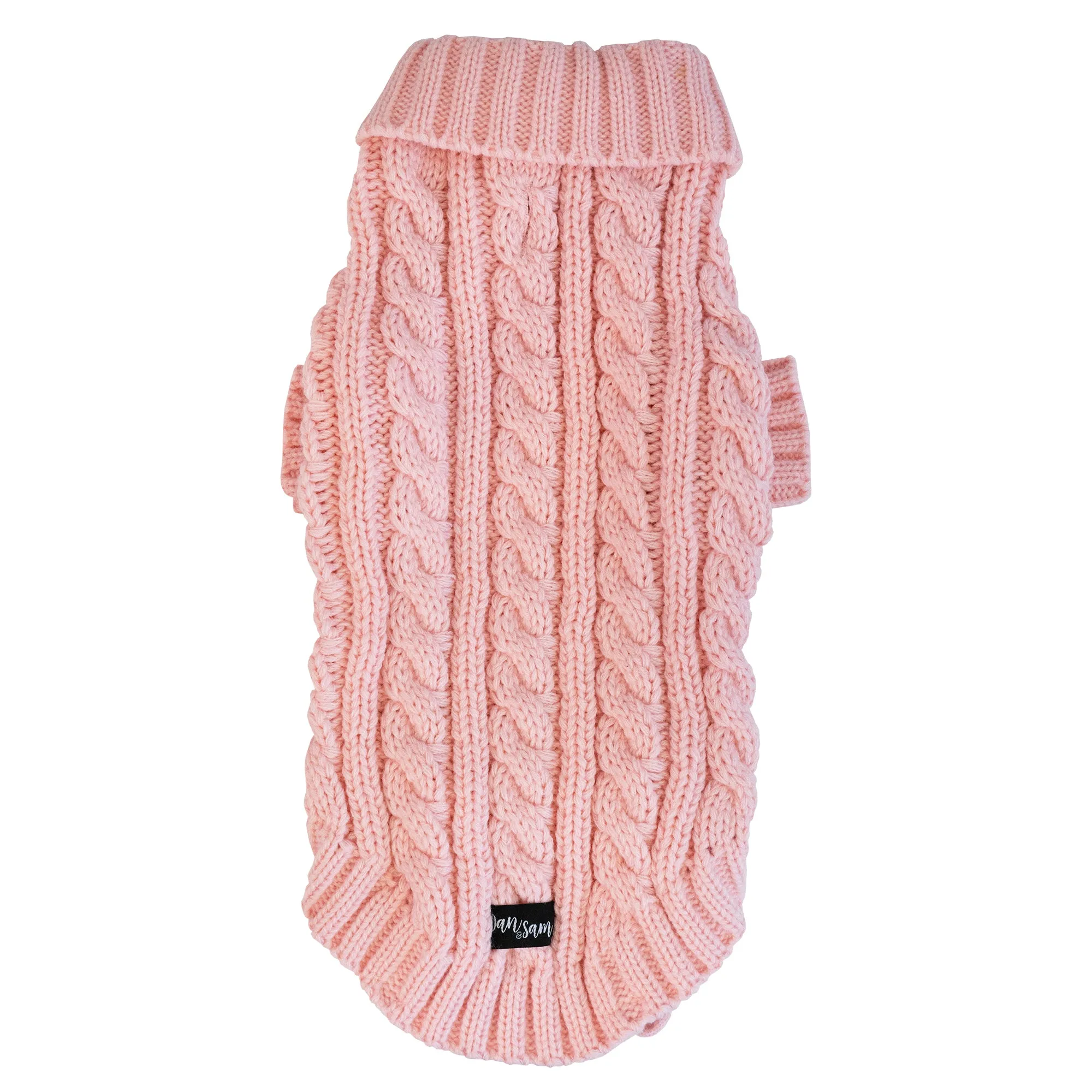 Dan & Sam - Knitted Sweater (Bubblegum Pink) - 20cm