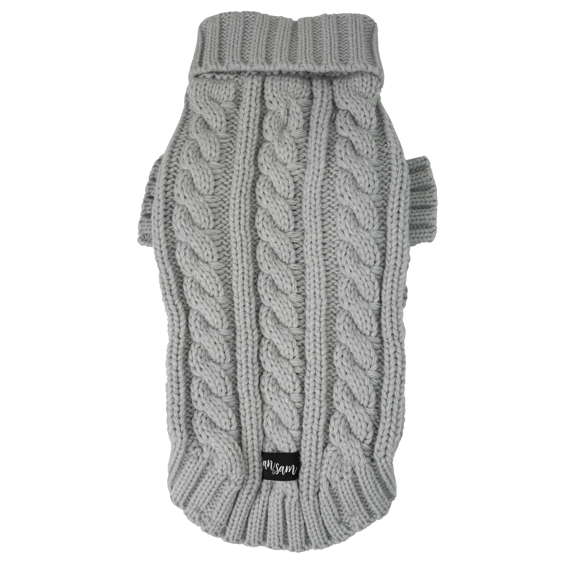 Dan & Sam - Knitted Sweater (Cloud Grey) - 50cm