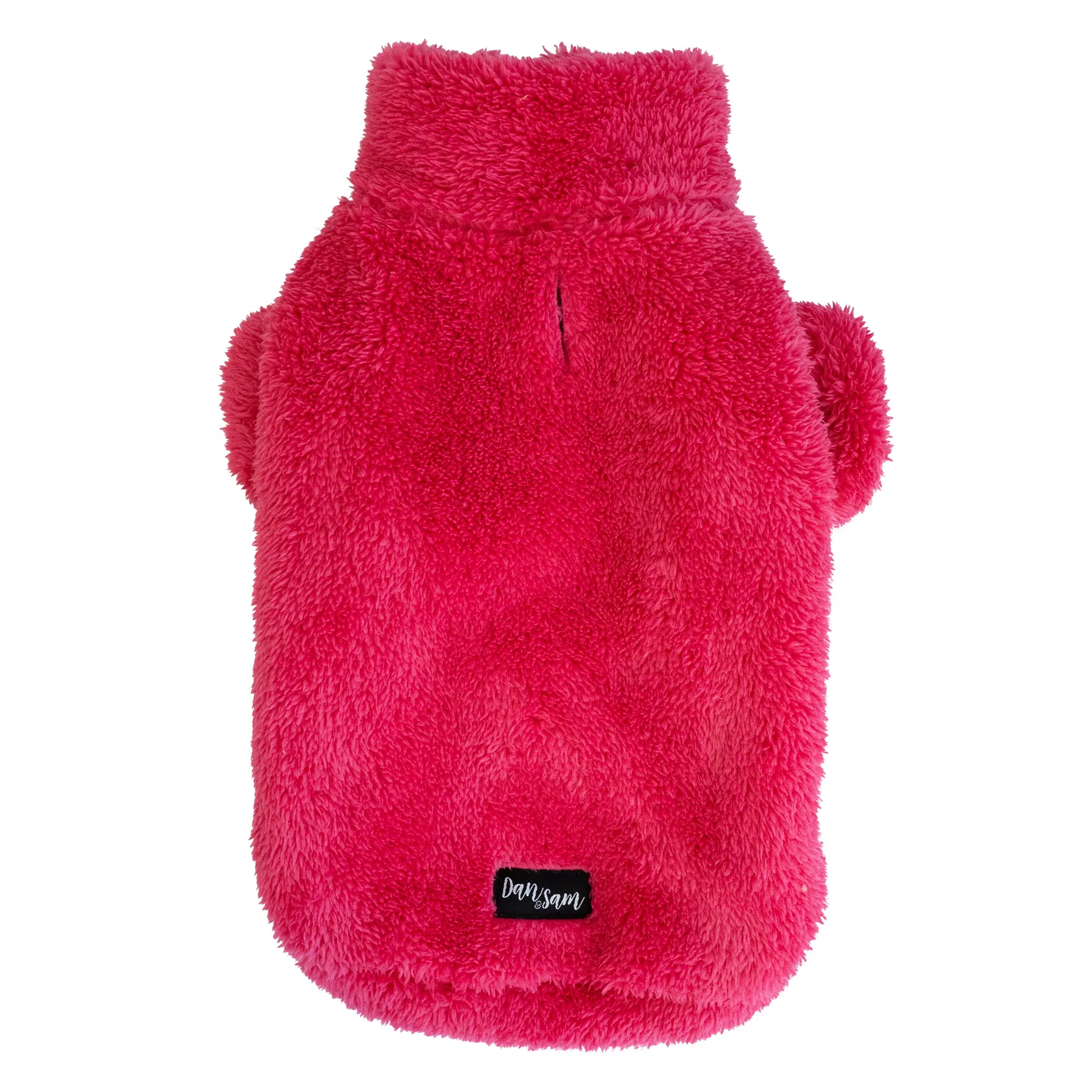 Dan & Sam - Teddy Jumper (Raspberry Sorbet) - 20cm