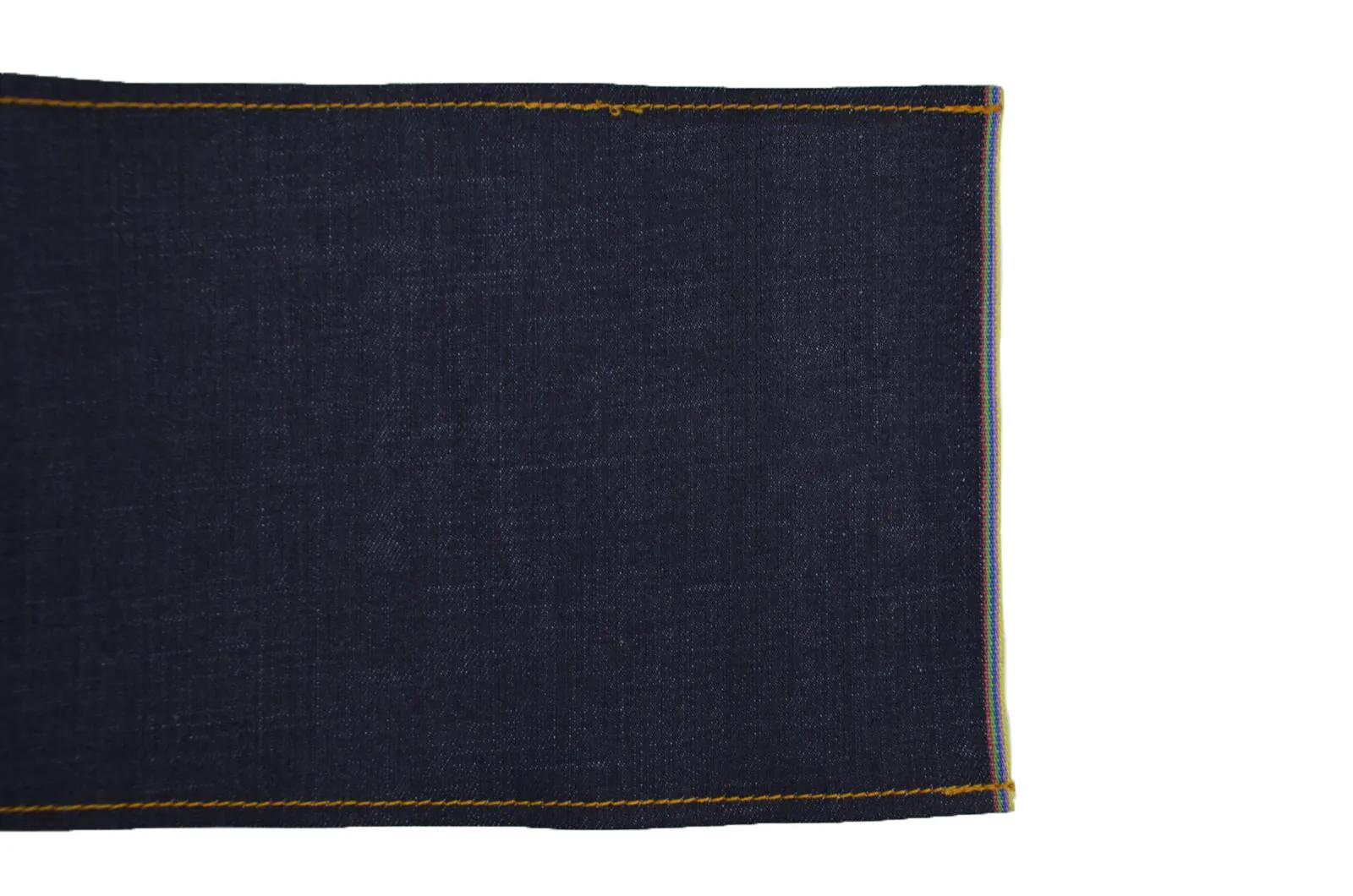 DEEP INDIGO RAINBOW STRETCH SELVEDGE DENIM *