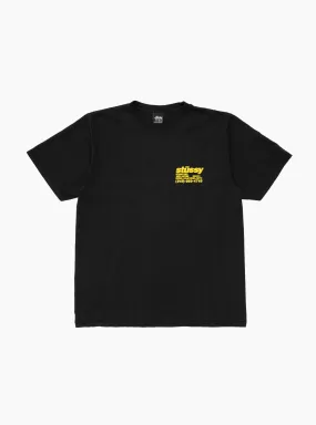 DNA Pig. Dyed T-shirt Black