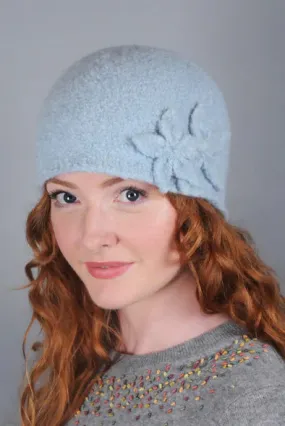 Double Flower Cloche Hat