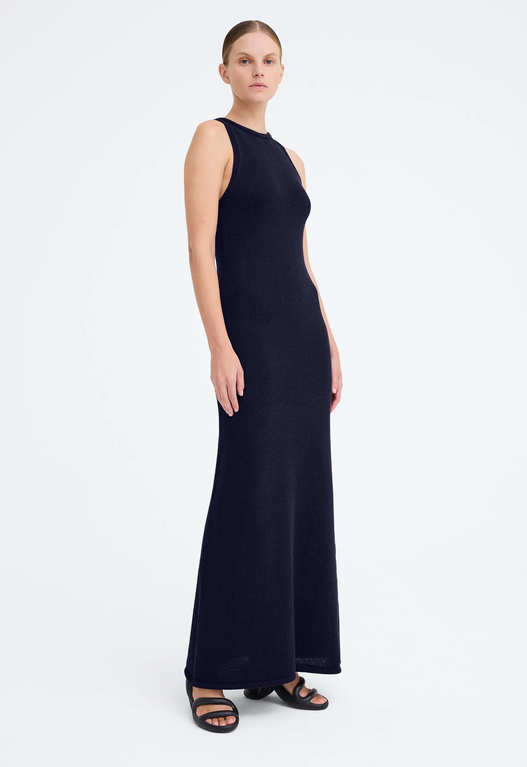 Edwards Dress - Darkest Navy