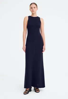 Edwards Dress - Darkest Navy