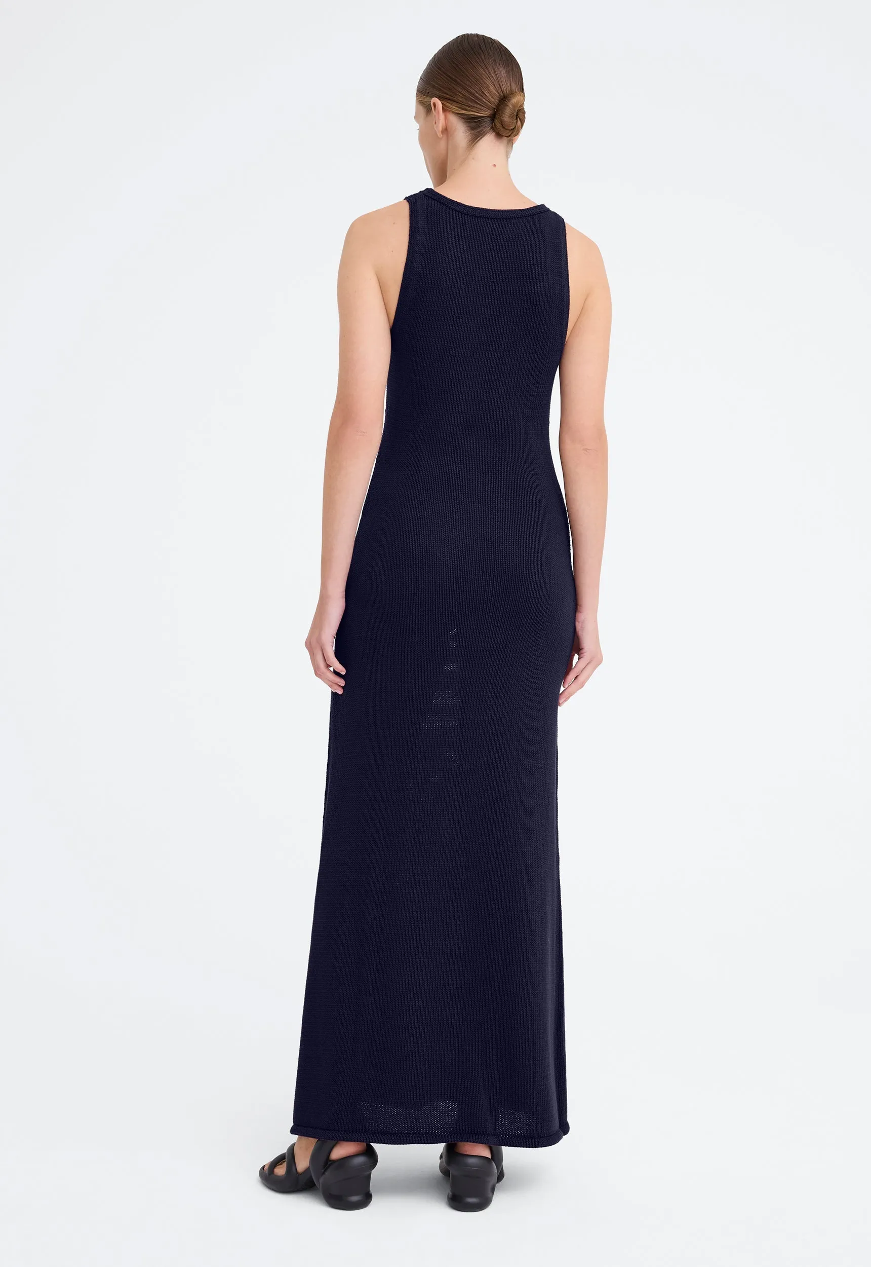 Edwards Dress - Darkest Navy