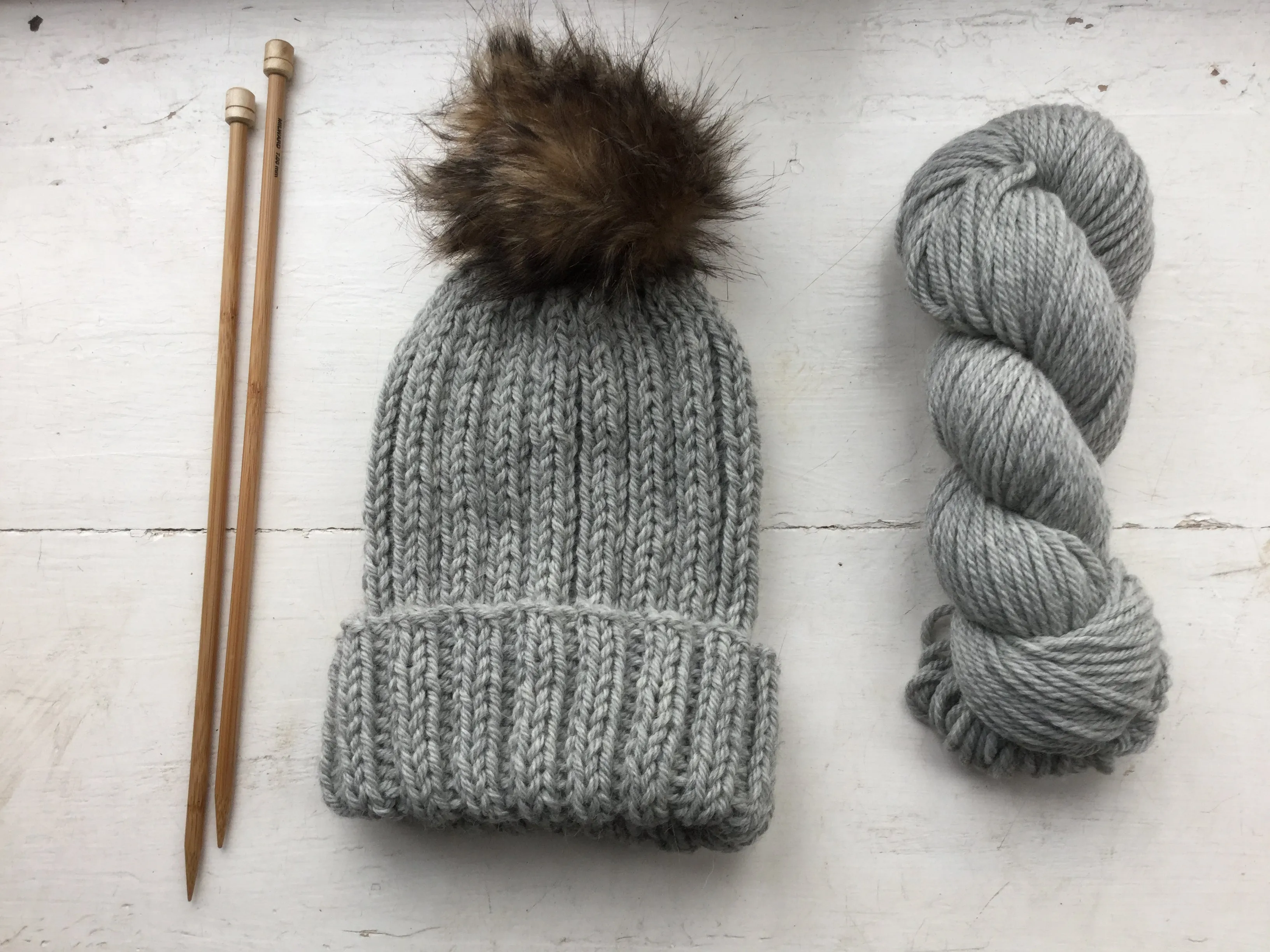 Eildon Hat BareFaced Knitting Kit