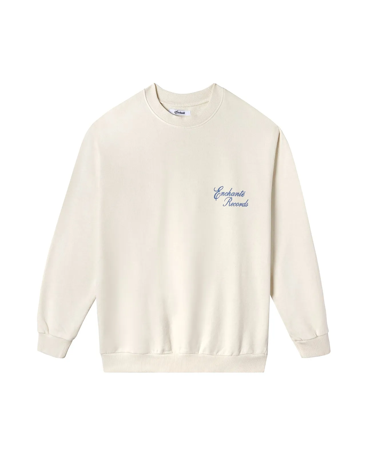 Enchanté Records Crewneck | Creme