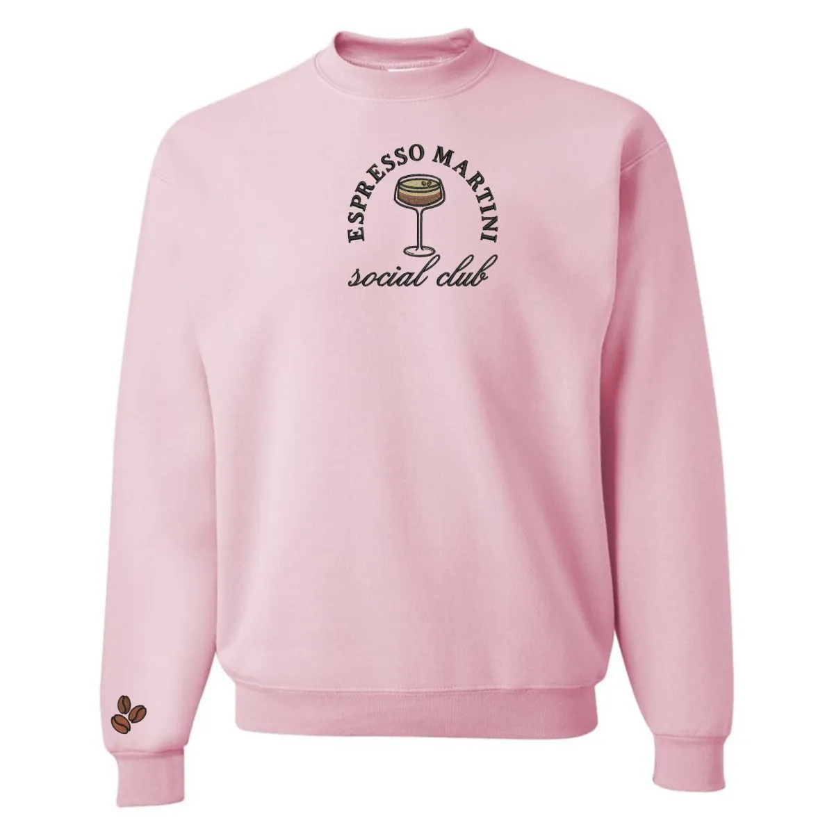 'Espresso Martini Social Club' Crewneck Sweatshirt