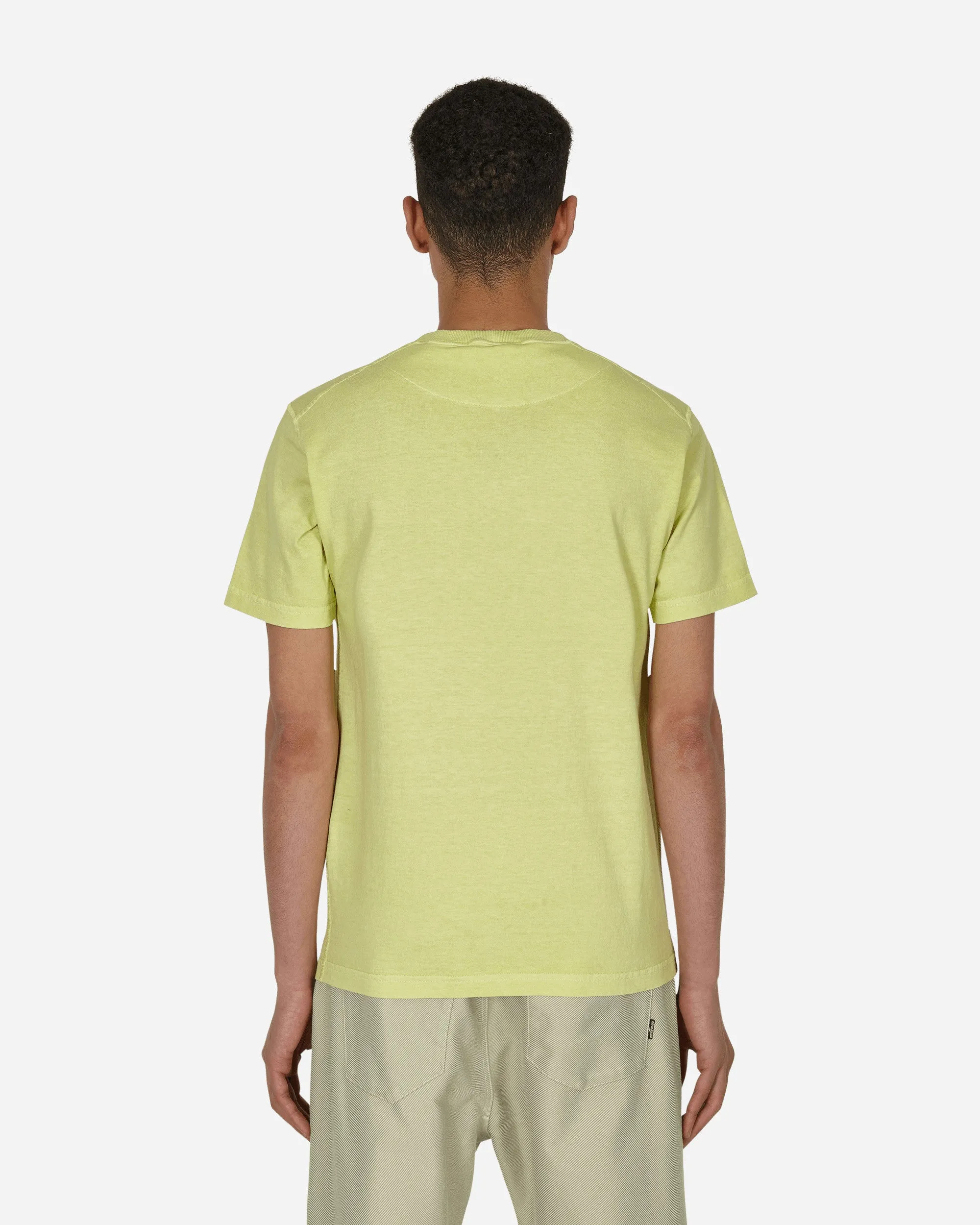 'FISSATO' Treatment Logo T-Shirt Yellow