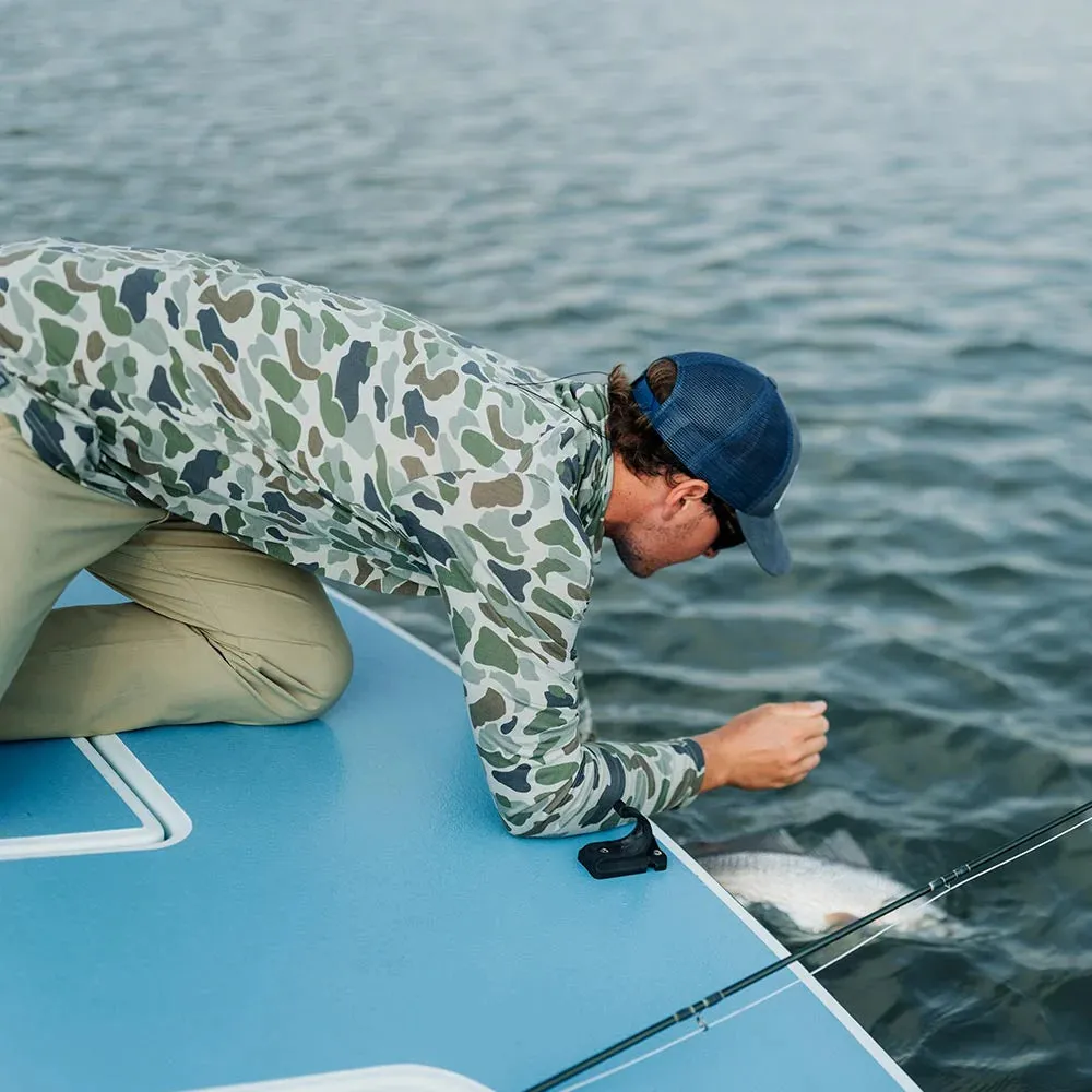 Free Fly Men's Bamboo Lightweight Long Sleeve in Camo