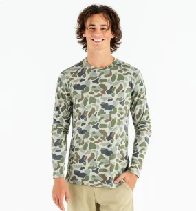 Free Fly Men's Bamboo Lightweight Long Sleeve in Camo