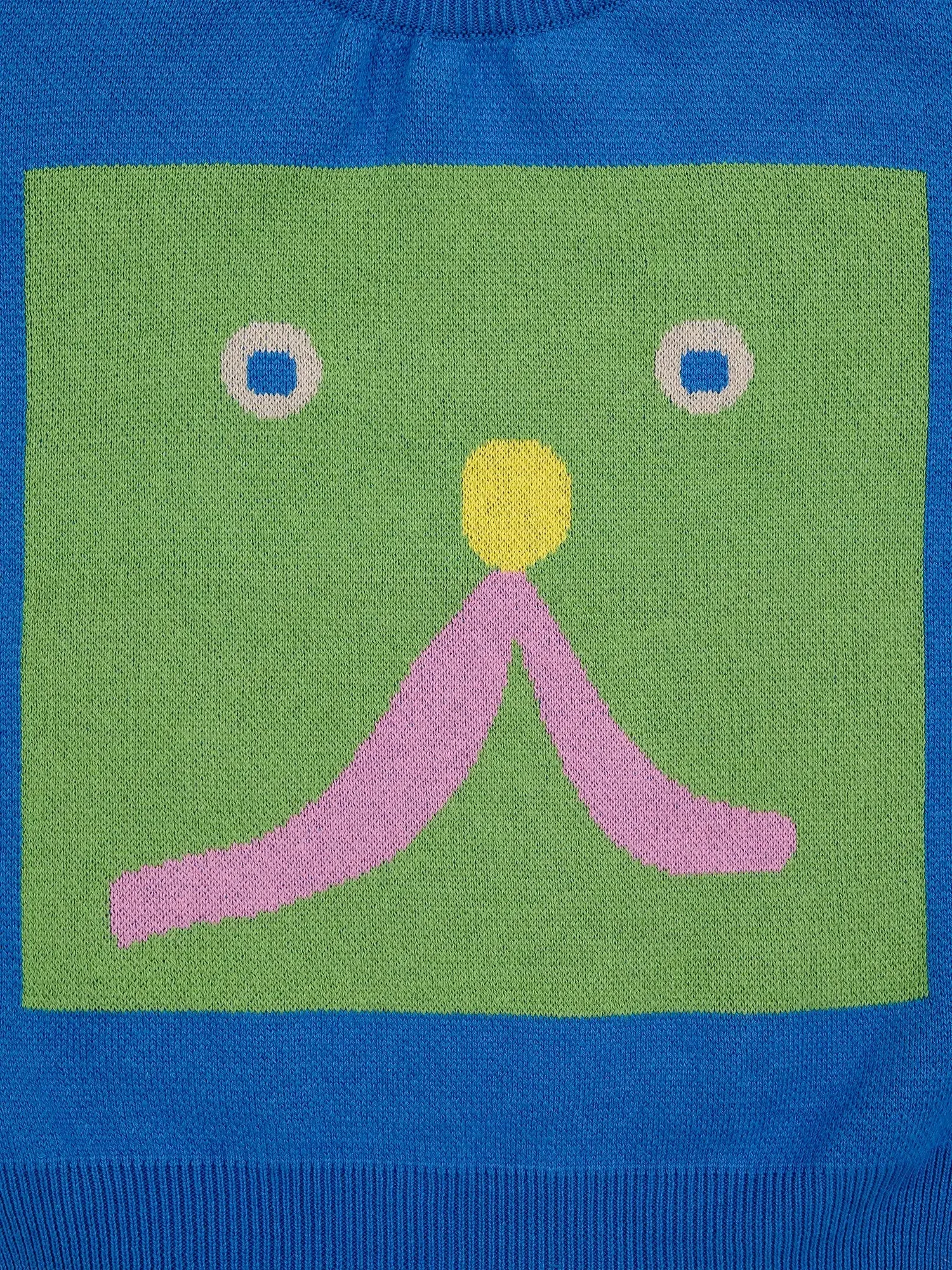 Funny Face jacquard jumper