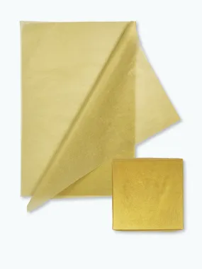 Golden Tissue Paper, Acid-Free & Sustainable Wrapping Paper