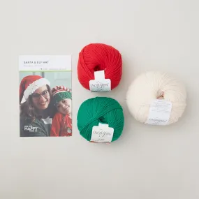 Happy Elf Knit Hat Kit