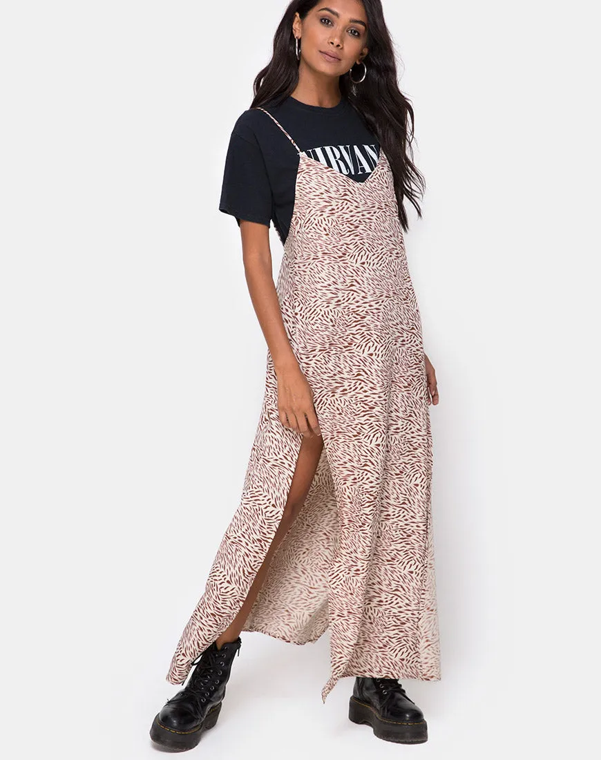 Hime Maxi Dress in Safari Taupe