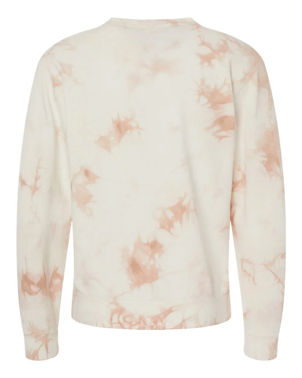 Independent Trading Co. Midweight Tie-Dyed Crewneck Sweatshirt PRM3500TD