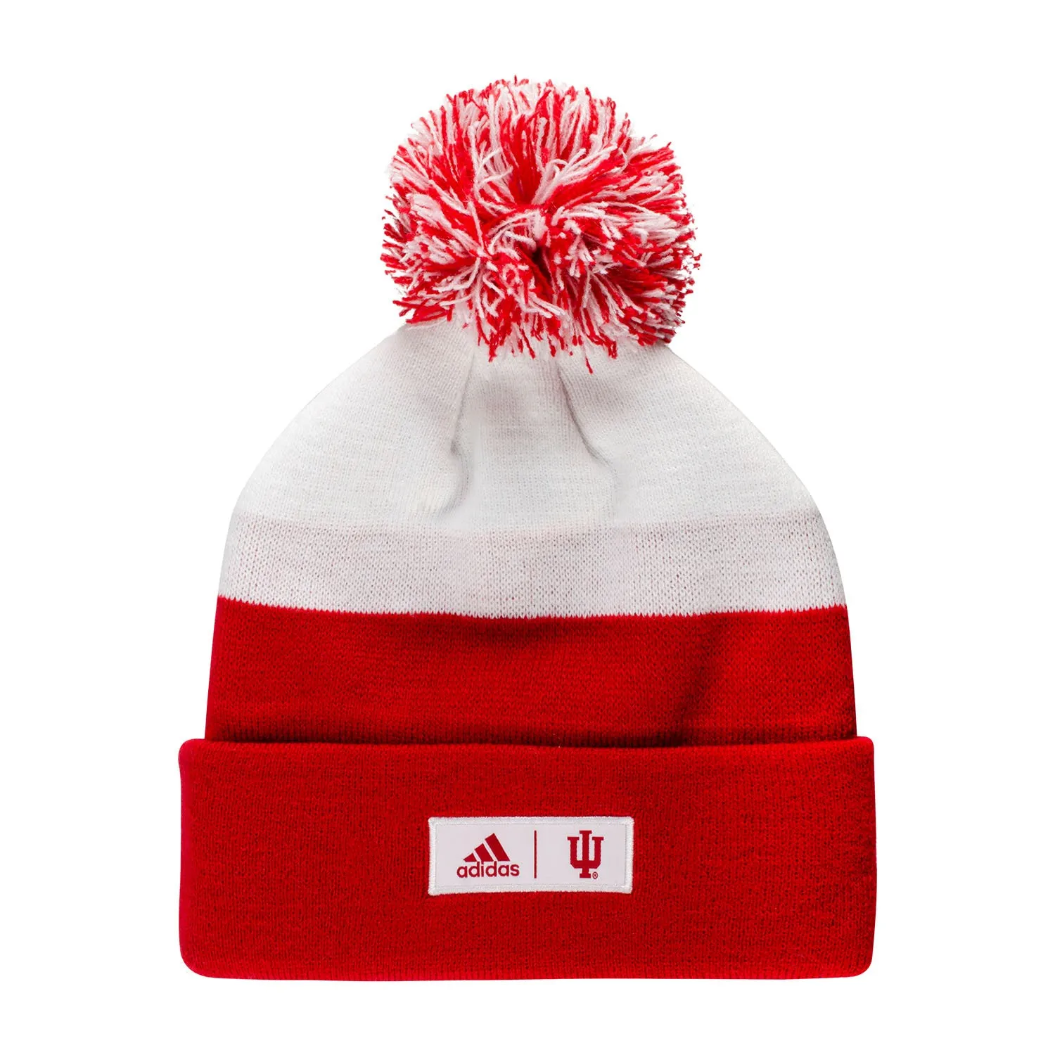 Indiana Hoosiers Adidas Two Tone Knit Hat