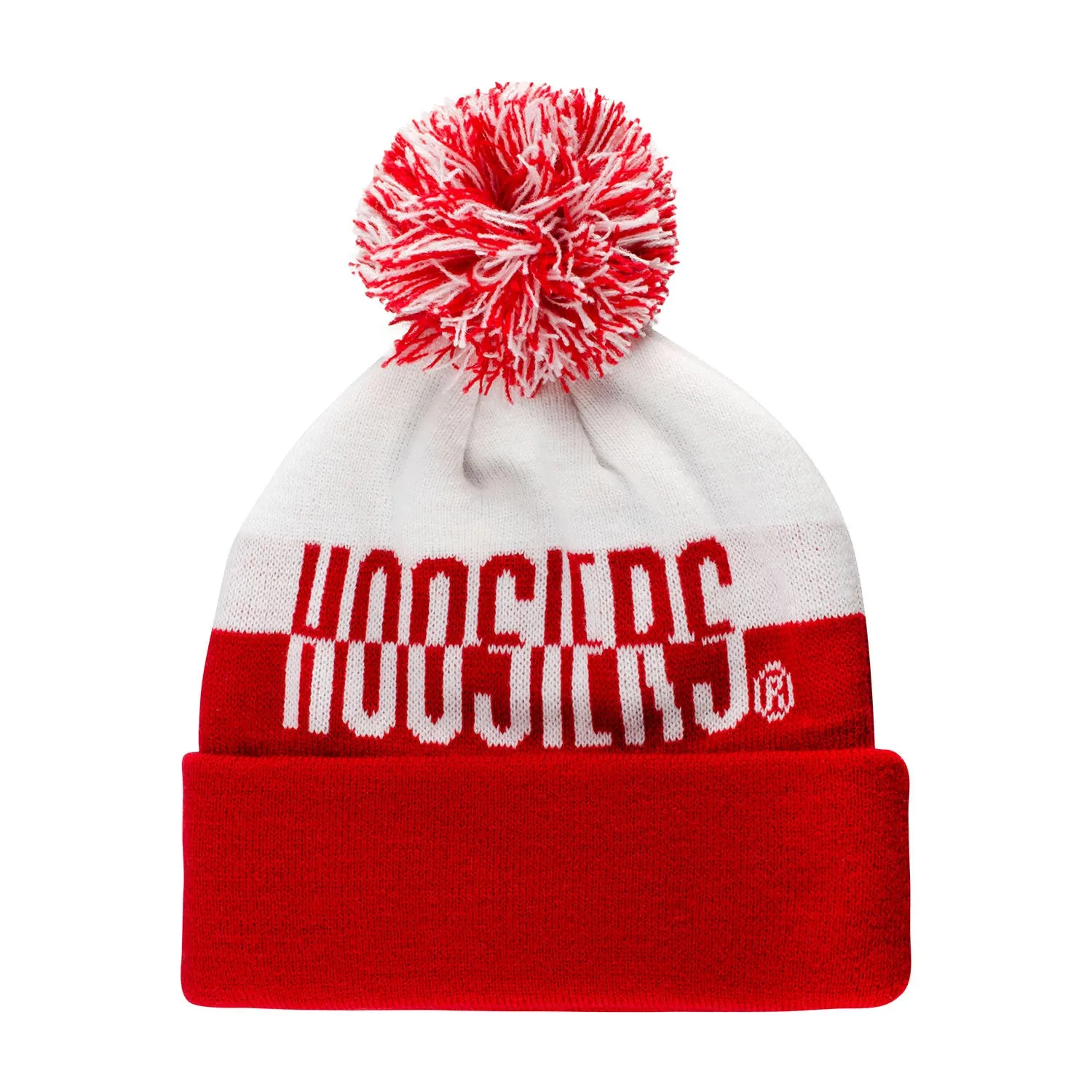 Indiana Hoosiers Adidas Two Tone Knit Hat