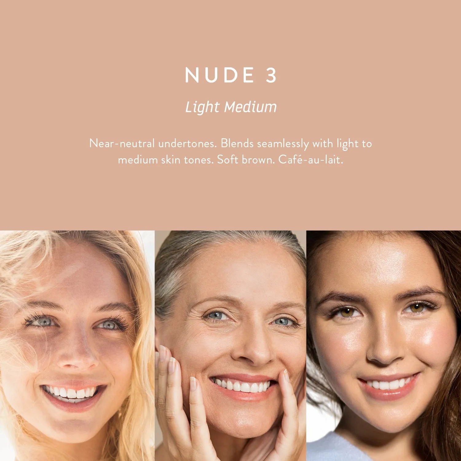 Instant Glow Skin Tint: Nude 3 - Light Medium