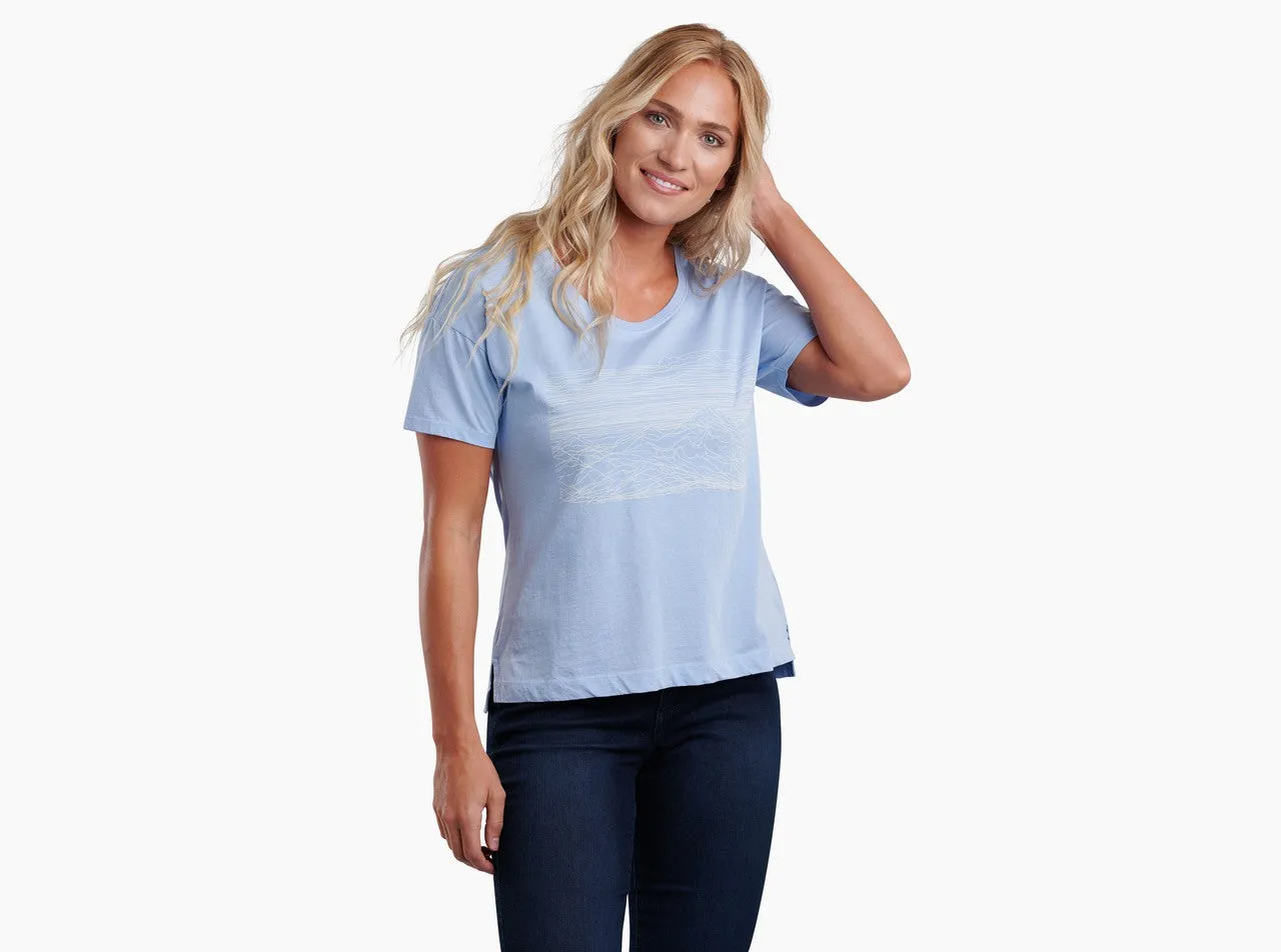 Kuhl Women's Mountain Sketch Graphic Tee 2023