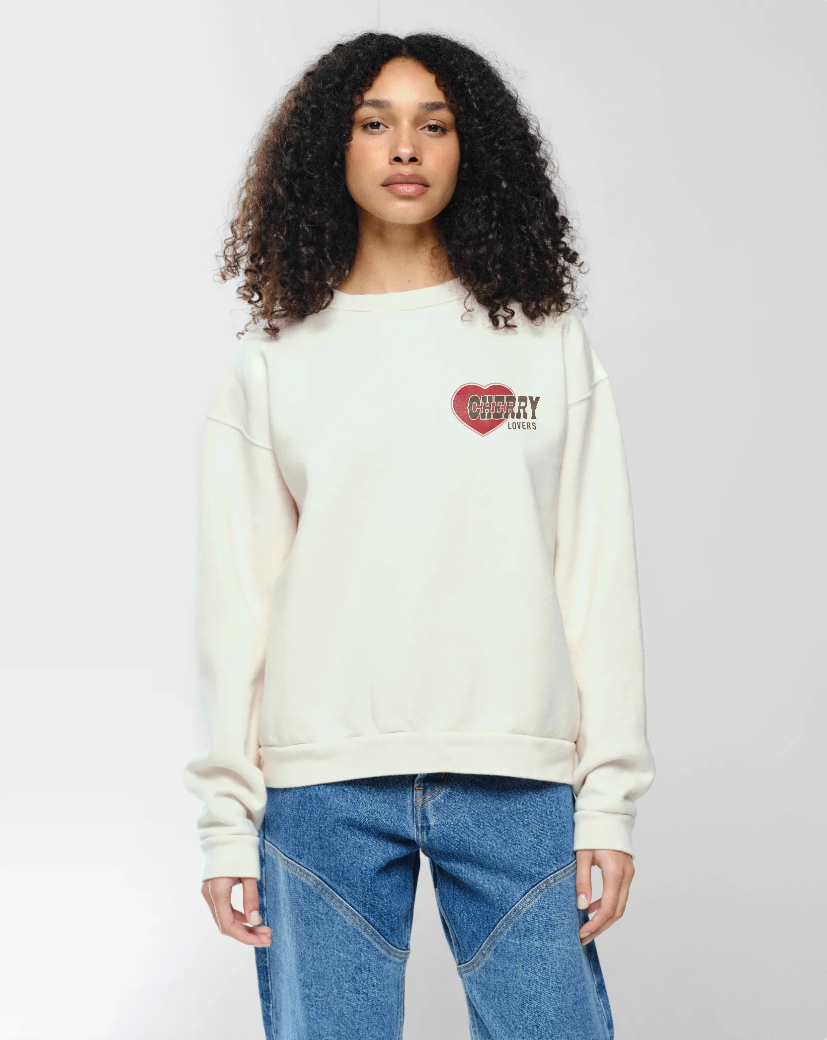 Lovers Crewneck (Cream)