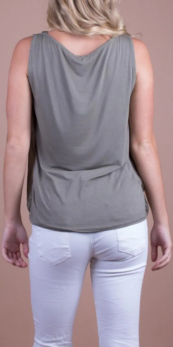 Maggia Silk Tank