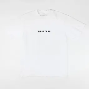 Marathon Impression T-Shirt - White/Black