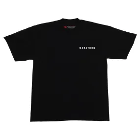 Marathon Signature Classic T-Shirt - Black/White