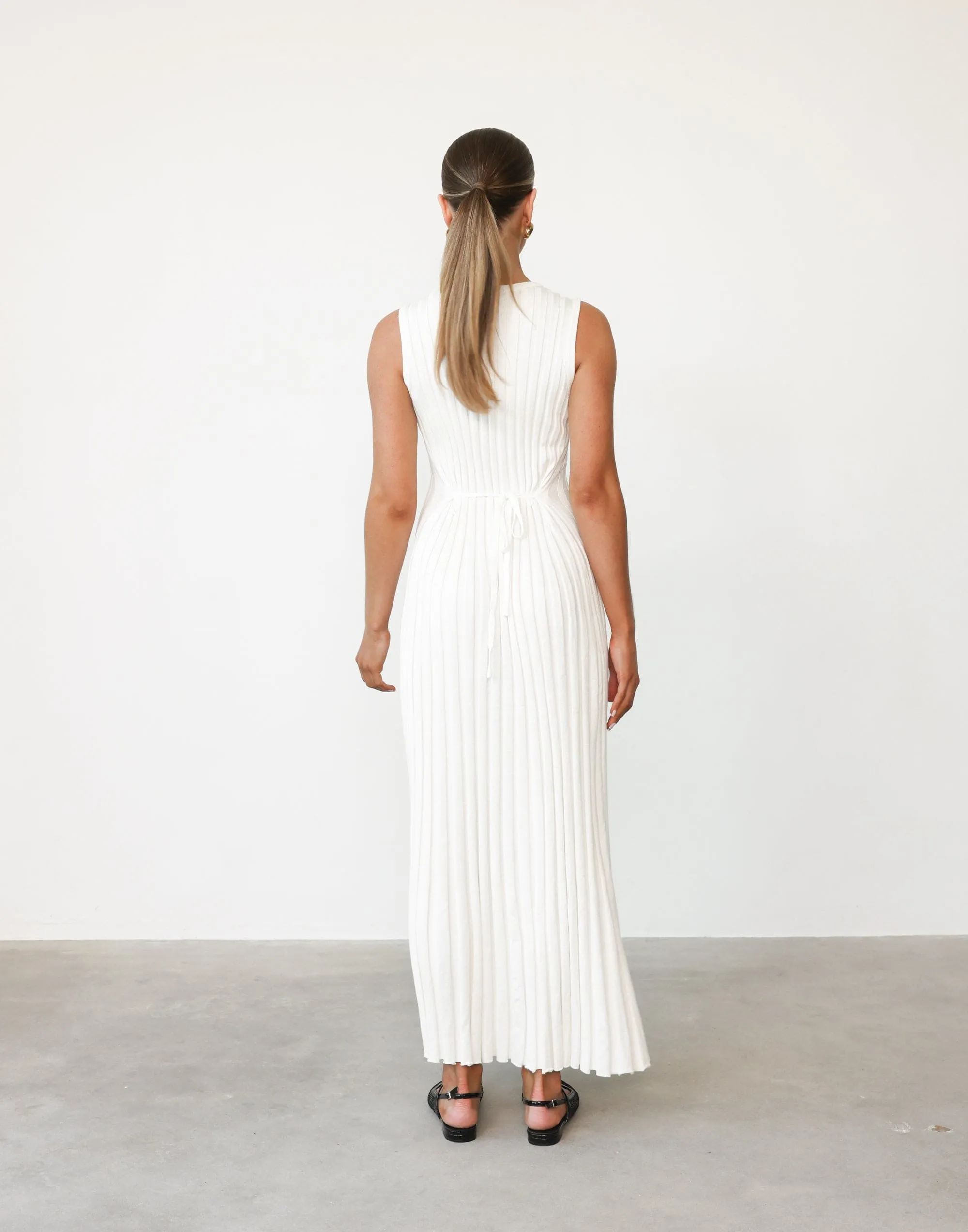 Mariposa Maxi Dress (Oat)