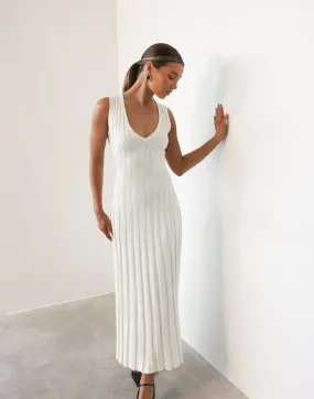 Mariposa Maxi Dress (Oat)