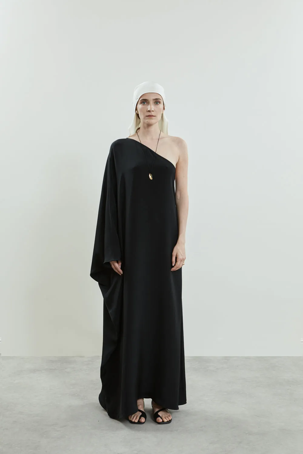 Maui dress | Black - Crepe silk