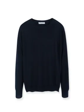 Men Lightweight Crew Neck_Navy